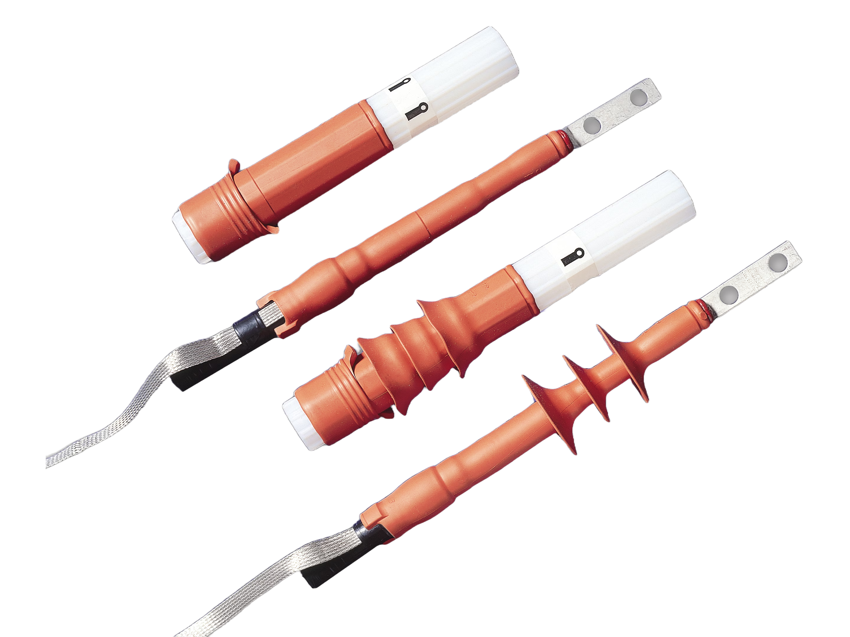 TFT-352R-SJ-LAM | Terminal de contracción en frío TFT | Exterior | 35 kV | 1/0–250 kcmil | Raychem (TE Connectivity)