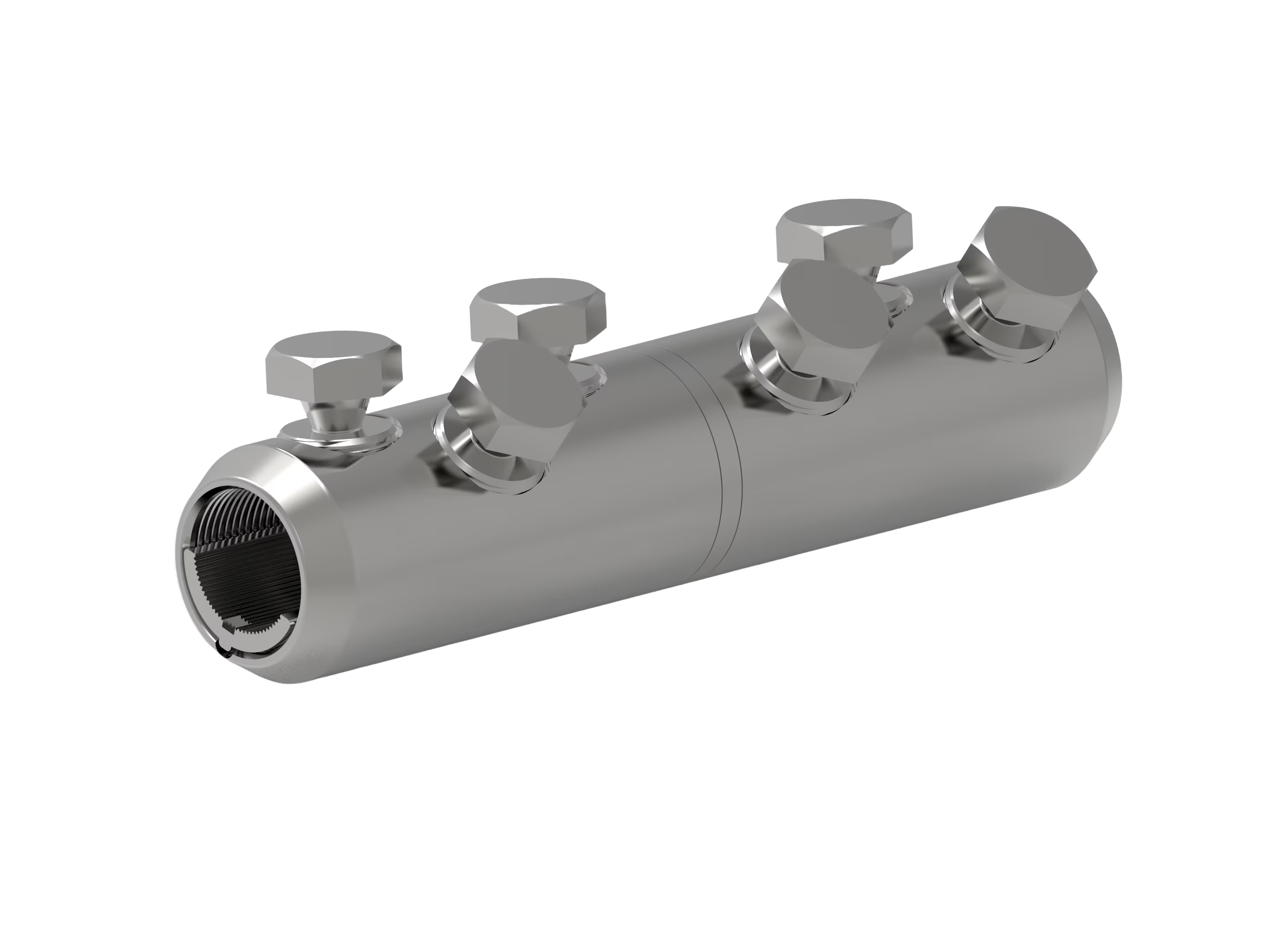 BSMB / BSM | Conector (manguito) mecánico bimetálico Cu/Al shear bolt hasta 42 kV (3)