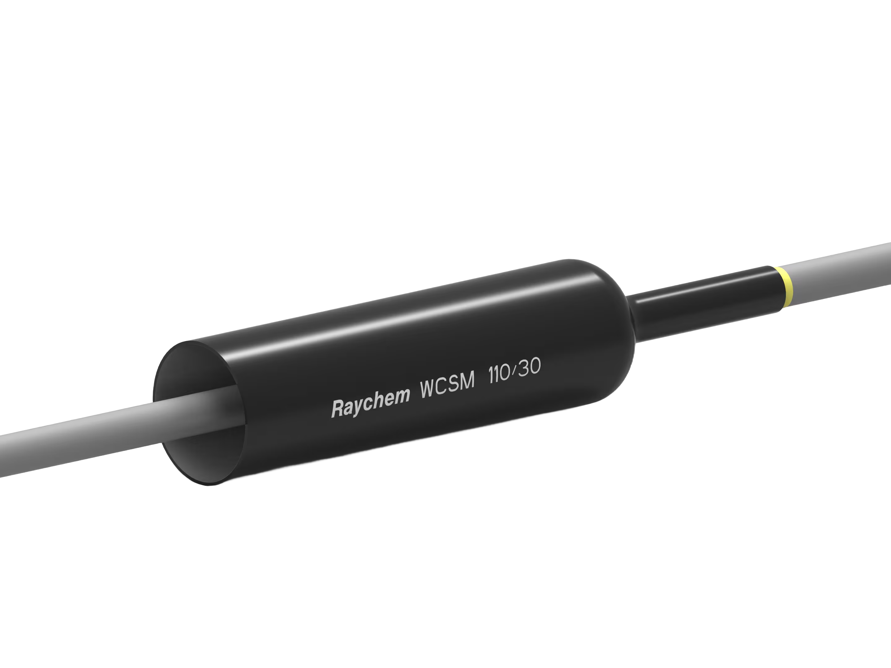 WCSM-110/30-1200-S-(B5) | Manga termocontráctil de pared gruesa | longitud 1200 mm | diámetro 110 mm a 30 mm | calibre del conductor 800 a 2000 kcmil | Raychem (TE Connectivity)