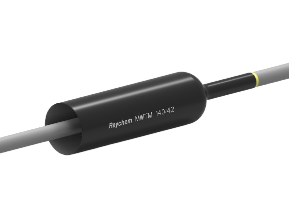 MWTM-140/42-1200-S(B5) | Manga termocontráctil de pared media | longitud 1200 mm | diámetro 140 mm a 42 mm | Raychem (TE Connectivity)