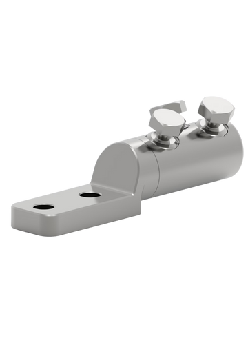 ASBT-350-750 | Zapata mecánica autodegollable bimetálica Cu/Al | 350–750 kcmil | Raychem (TE Connectivity)